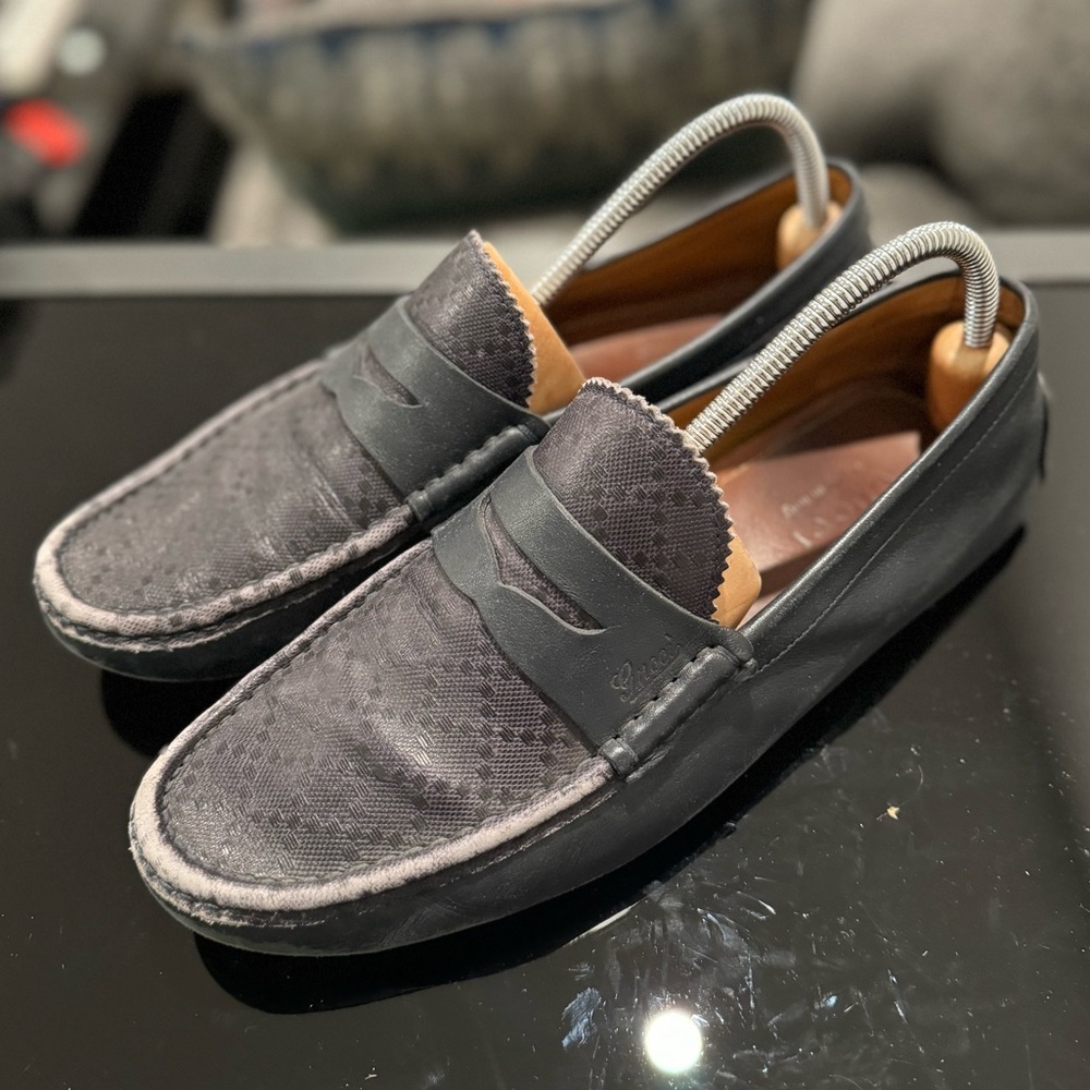 Gucci Drivers in Blue - Men’s (8)